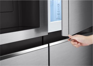 LG LG GSJV71PZLE edelstahl nevera puerta lado a lado LG LG GSJV71PZLE edelstahl nevera puerta lado a lado