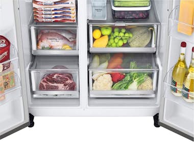 LG LG GSJV71PZLE edelstahl nevera puerta lado a lado LG LG GSJV71PZLE edelstahl nevera puerta lado a lado