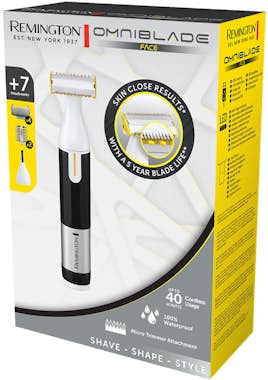 Remington Remington Omniblade HG2000 Negro, Plata, Blanco Remington Remington Omniblade HG2000 Negro, Plata, Blanco