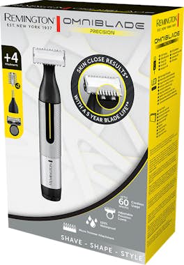 Remington Remington Omniblade HG4000 Negro, Plata Remington Remington Omniblade HG4000 Negro, Plata