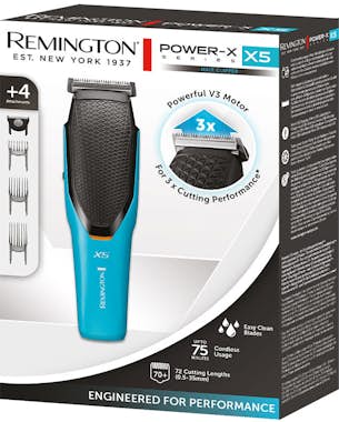 Remington Remington Power X Series X5 Negro, Azul 72 Remington Remington Power X Series X5 Negro, Azul 72