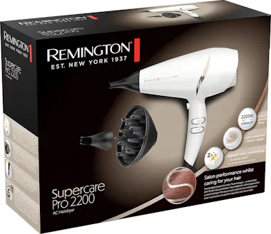 Remington Remington Supercare Pro 2200 AC secador 2200 W Neg Remington Remington Supercare Pro 2200 AC secador 2200 W Neg
