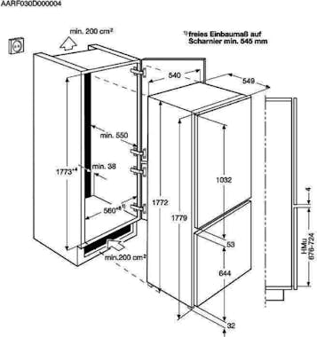 Zanussi Zanussi ZNLN18FS1 nevera y congelador Integrado 26 Zanussi Zanussi ZNLN18FS1 nevera y congelador Integrado 26