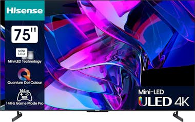 Hisense Hisense 75U7KQ Televisor 190,5 cm (75"") 4K Ultra Hisense Hisense 75U7KQ Televisor 190,5 cm (75"") 4K Ultra