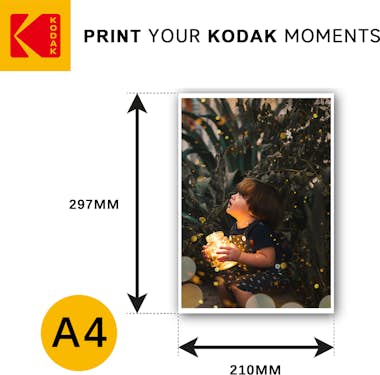 KODAK Papel fotográfico instantáneo - Paquete de 25 hoja KODAK Papel fotográfico instantáneo - Paquete de 25 hoja