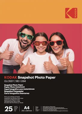 KODAK Papel fotográfico instantáneo - Paquete de 25 hoja KODAK Papel fotográfico instantáneo - Paquete de 25 hoja