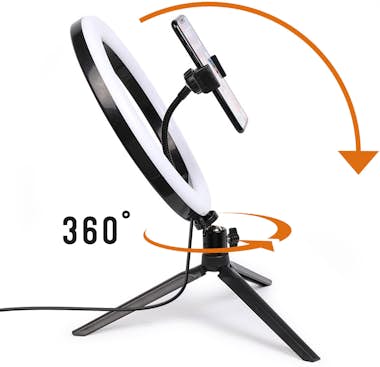 Casr Pack Ring Light vlogging, trípode XL, trípode de s Casr Pack Ring Light vlogging, trípode XL, trípode de s