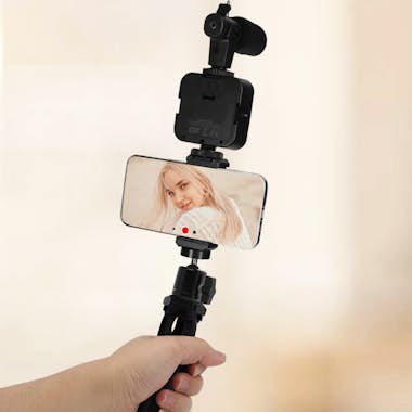 Casr Pack Trípode vlogging, Micro Jack 3.5mm, Proyector Casr Pack Trípode vlogging, Micro Jack 3.5mm, Proyector