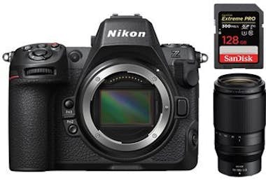 Nikon Z8 Cuerpo + Z 70-180 mm F2.8 NIKKOR+SanDisk 128 GB Nikon Z8 Cuerpo + Z 70-180 mm F2.8 NIKKOR+SanDisk 128 GB