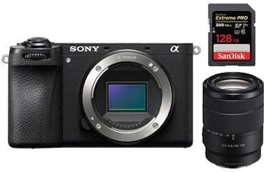 Sony a6700 + lente E 18-135 mm F 3.5-5.6 OSS + SanDisk Sony a6700 + lente E 18-135 mm F 3.5-5.6 OSS + SanDisk
