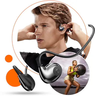 LinQ Auricular Bluetooth de Conducción Ósea Multipunto LinQ Auricular Bluetooth de Conducción Ósea Multipunto