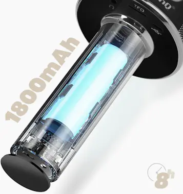 LinQ Micro Karaoke Inalámbrico Bluetooth con Altavoz 5W LinQ Micro Karaoke Inalámbrico Bluetooth con Altavoz 5W