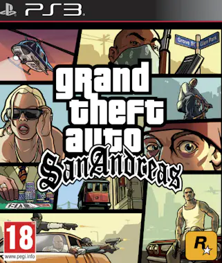 Sony Sony Grand Theft Auto: San Andreas, PS3 Estándar P Sony Sony Grand Theft Auto: San Andreas, PS3 Estándar P
