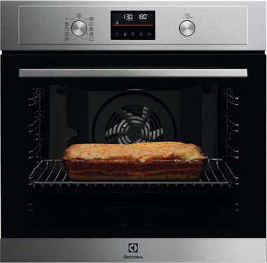 Electrolux Electrolux EOF4P56X horno 72 L A+ Negro, Acero ino Electrolux Electrolux EOF4P56X horno 72 L A+ Negro, Acero ino