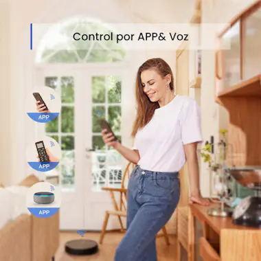 Proscenic Robot aspirador 805T - 28W, 3000Pa, 120 min autono Proscenic Robot aspirador 805T - 28W, 3000Pa, 120 min autono