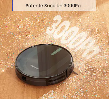Proscenic Robot aspirador 805T - 28W, 3000Pa, 120 min autono Proscenic Robot aspirador 805T - 28W, 3000Pa, 120 min autono