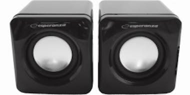 Esperanza Esperanza EP111 altavoz De 2 vías Negro 6 W Esperanza Esperanza EP111 altavoz De 2 vías Negro 6 W