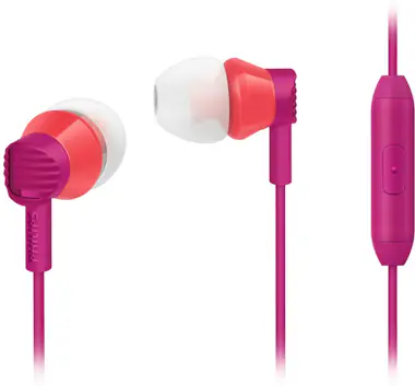Philips Philips Auriculares intrauditivos con micro SHE380 Philips Philips Auriculares intrauditivos con micro SHE380