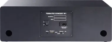 Terratec Terratec Concert W1 Altavoz portátil estéreo Negro Terratec Terratec Concert W1 Altavoz portátil estéreo Negro