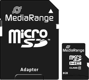 MEDIARANGE MediaRange 8GB microSDHC Clase 10 MEDIARANGE MediaRange 8GB microSDHC Clase 10