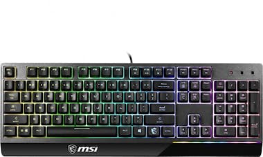 MSI MSI Vigor GK30 teclado USB QWERTZ Alemán Negro MSI MSI Vigor GK30 teclado USB QWERTZ Alemán Negro
