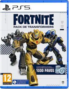 Meridiem Games Fortnite Pack de Transformers Ps5 Meridiem Games Fortnite Pack de Transformers Ps5