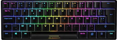 Sharkoon Sharkoon SGK50 S4 teclado USB AZERTY Francés Negro Sharkoon Sharkoon SGK50 S4 teclado USB AZERTY Francés Negro