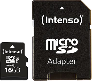 Intenso Intenso 3424470 memoria flash 16 GB MicroSD UHS-I