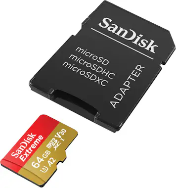 SanDisk SanDisk Extreme 64 GB MicroSDXC UHS-I Clase 10 SanDisk SanDisk Extreme 64 GB MicroSDXC UHS-I Clase 10