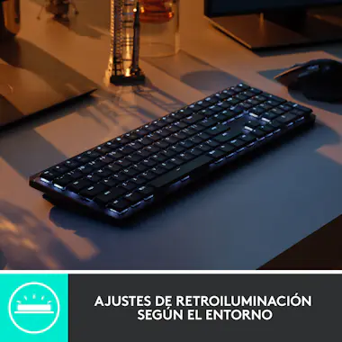 Logitech Logitech MX Mechanical teclado RF Wireless + Bluet Logitech Logitech MX Mechanical teclado RF Wireless + Bluet