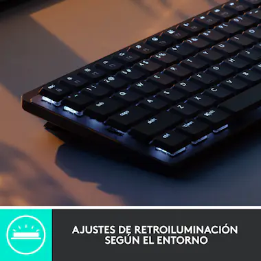 Logitech Logitech MX Mini Mechanical teclado RF Wireless + Logitech Logitech MX Mini Mechanical teclado RF Wireless +