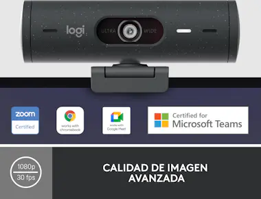 Logitech Logitech Brio 500 cámara web 4 MP 1920 x 1080 Pixe Logitech Logitech Brio 500 cámara web 4 MP 1920 x 1080 Pixe