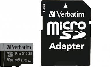 Verbatim Verbatim 47046 memoria flash 512 GB MicroSDXC UHS- Verbatim Verbatim 47046 memoria flash 512 GB MicroSDXC UHS-