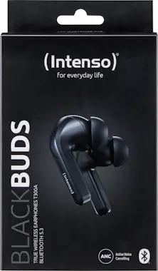 Intenso Intenso Black Buds T300A Auriculares Dentro de oíd Intenso Intenso Black Buds T300A Auriculares Dentro de oíd
