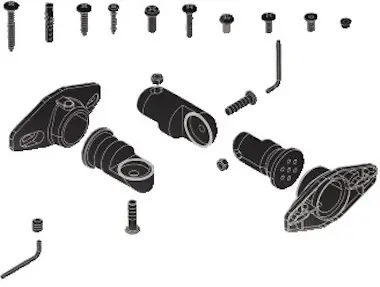 Hama Hama Wall Bracket ""Audio"" Negro Hama Hama Wall Bracket ""Audio"" Negro