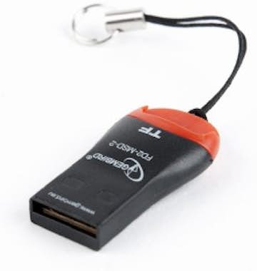 Gembird Gembird FD2-MSD-3 lector de tarjeta USB 2.0 Negro,