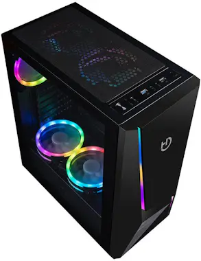 Hiditec Hiditec V20 PRO ARGB Escritorio Negro Hiditec Hiditec V20 PRO ARGB Escritorio Negro