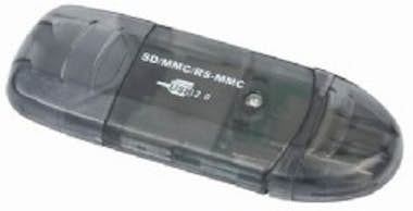Gembird Gembird FD2-SD-1 lector de tarjeta USB 2.0 Negro