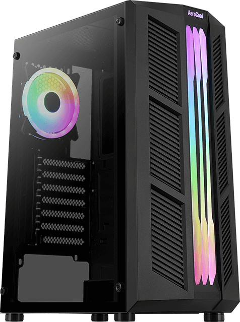 aerocool prime-g-bk-v2 midi tower negro