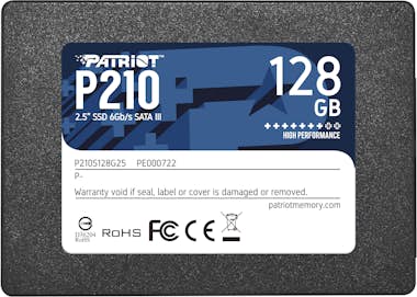 Patriot Memory Patriot Memory P210 2.5"" 128 GB Serial ATA III Patriot Memory Patriot Memory P210 2.5"" 128 GB Serial ATA III