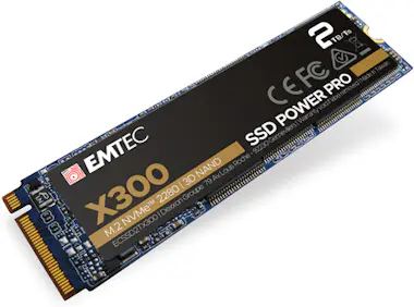Emtec Emtec X300 M.2 2 TB PCI Express 3.0 3D NAND NVMe Emtec Emtec X300 M.2 2 TB PCI Express 3.0 3D NAND NVMe