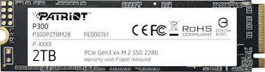 Patriot Memory Patriot Memory P300 M.2 2 TB PCI Express 3.0 NVMe Patriot Memory Patriot Memory P300 M.2 2 TB PCI Express 3.0 NVMe