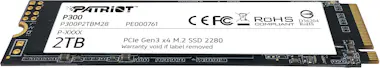 Patriot Memory Patriot Memory P300 M.2 2 TB PCI Express 3.0 NVMe Patriot Memory Patriot Memory P300 M.2 2 TB PCI Express 3.0 NVMe