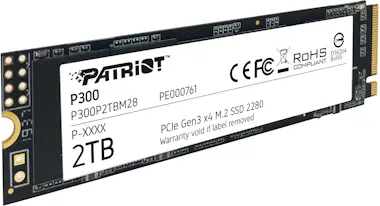 Patriot Memory Patriot Memory P300 M.2 2 TB PCI Express 3.0 NVMe Patriot Memory Patriot Memory P300 M.2 2 TB PCI Express 3.0 NVMe