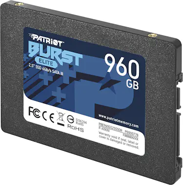 Patriot Memory Patriot Memory Burst Elite 2.5"" 960 GB Serial ATA Patriot Memory Patriot Memory Burst Elite 2.5"" 960 GB Serial ATA
