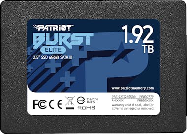 Patriot Memory Patriot Memory Burst Elite 2.5"" 1,92 TB Serial AT Patriot Memory Patriot Memory Burst Elite 2.5"" 1,92 TB Serial AT