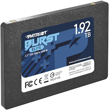 Patriot Memory Patriot Memory Burst Elite 2.5"" 1,92 TB Serial AT Patriot Memory Patriot Memory Burst Elite 2.5"" 1,92 TB Serial AT