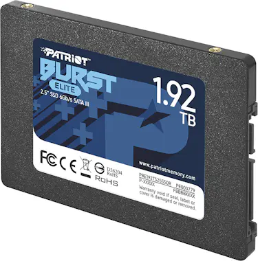 Patriot Memory Patriot Memory Burst Elite 2.5"" 1,92 TB Serial AT Patriot Memory Patriot Memory Burst Elite 2.5"" 1,92 TB Serial AT