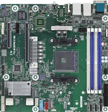 Asrock Asrock X570D4U placa base AMD X570 Zócalo AM4 micr Asrock Asrock X570D4U placa base AMD X570 Zócalo AM4 micr