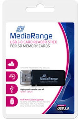 MEDIARANGE MediaRange MRCS507 lector de tarjeta USB 3.2 Gen 1 MEDIARANGE MediaRange MRCS507 lector de tarjeta USB 3.2 Gen 1